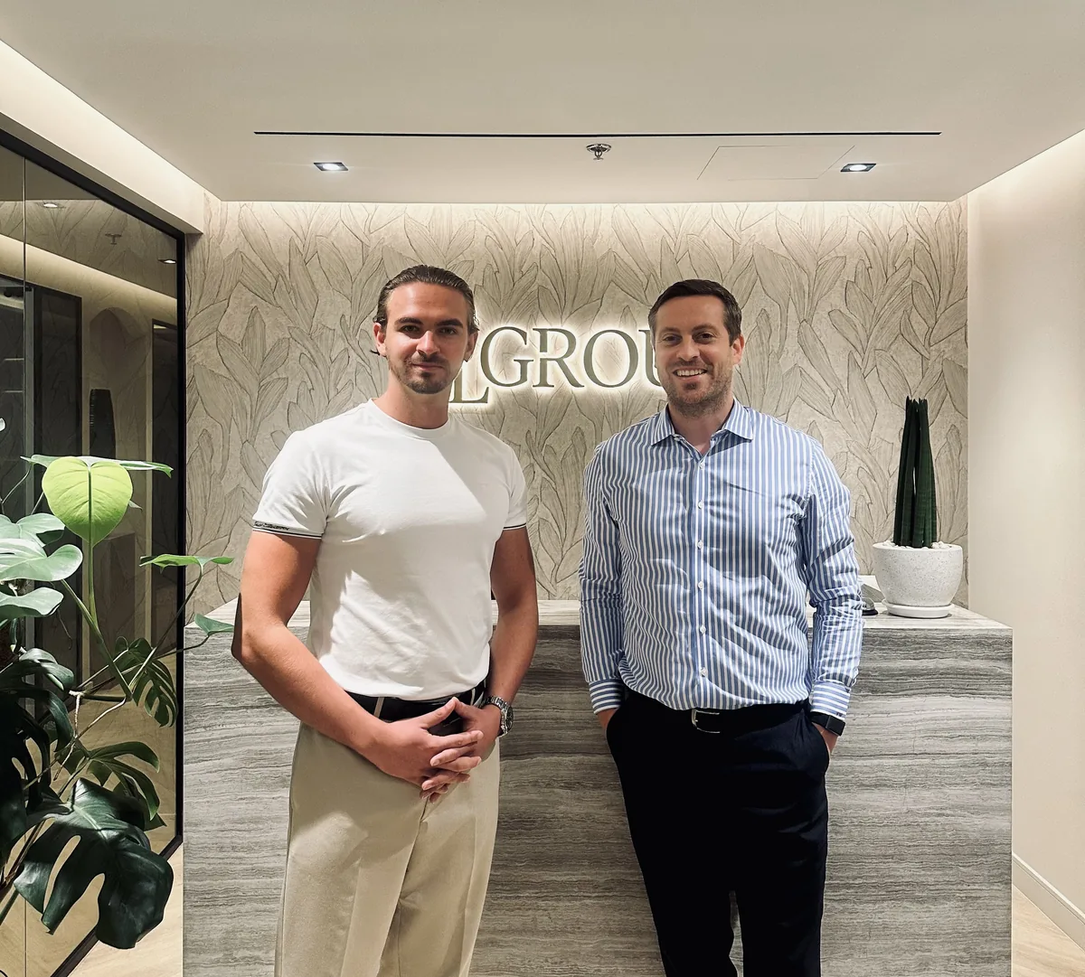 Treffen im Büro der P&L Group
