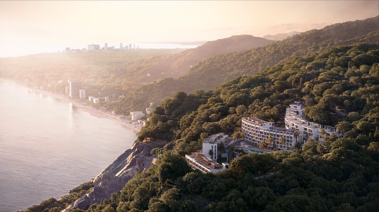 Gonio an der georgischen Schwarzmeerküste — Lage von Guru Subtropical